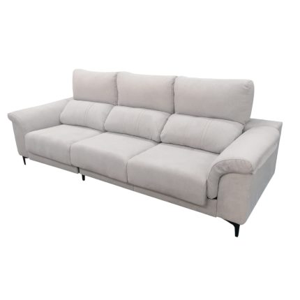 Sofá lineal MADRID 200cm asientos carro