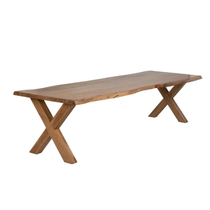Mesa comedor madera ACACIA 280cm 240cm 180cm